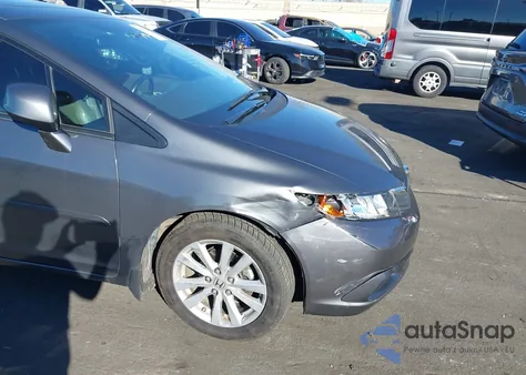 2012 Honda Civic Ex-L from USA, damaged, VIN 2HGFB2F98CH519515